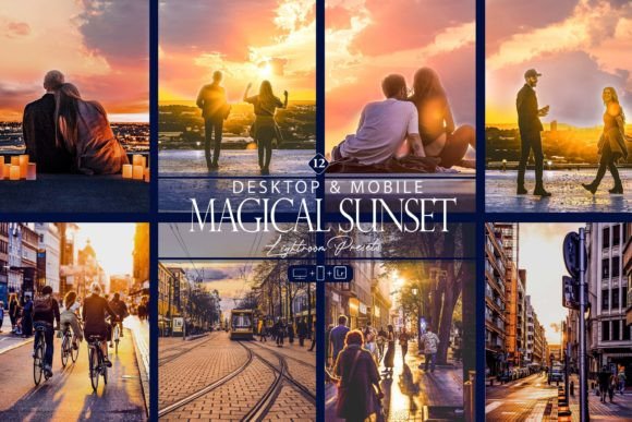 Download 12 Magical Sunset Lightroom Presets - Lightroom Collection
