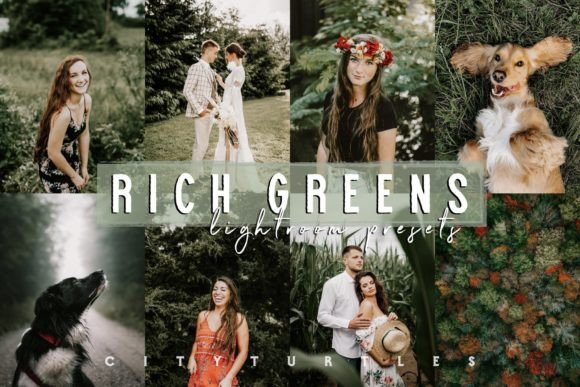 Download Moody RICH GREENS Lightroom Presets - Lightroom Collection