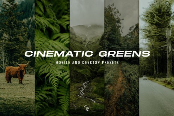 Download 10 Cinematic Greens Lightroom Presets - Lightroom Collection
