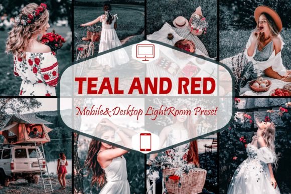 Download 10 Teal and Red Lightroom Presets - Lightroom Collection