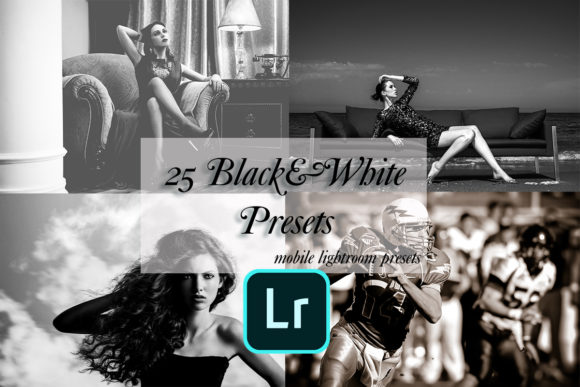 Download 25 Lightroom Mobile Black&amp;White Presets - Lightroom Collection