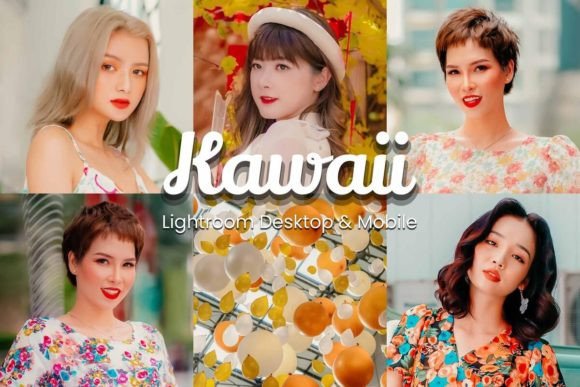 Download 40 Kawaii Lightroom Desktop Presets - Lightroom Collection