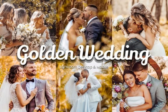 Download 12 Golden Wedding Lightroom Presets - Lightroom Collection
