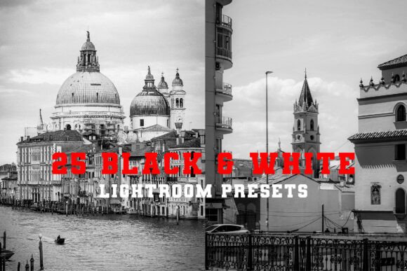 Download 25 Black &amp; White Lightroom Presets - Lightroom Collection