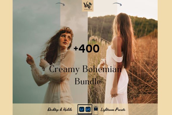Download 400+ Lightroom Creamy Bohemian Presets - Lightroom Collection