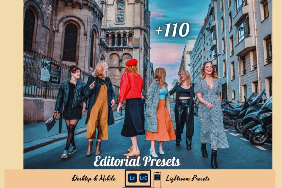 Download 110+ Editorial Lightroom Presets Bundle - Lightroom Collection