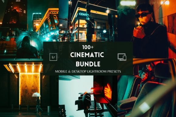 Download 100 Cinematic Bundle Lightroom Presets - Lightroom Collection