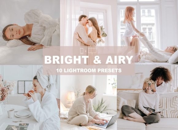 Download Bright &amp; Airy Lightroom Presets - Lightroom Collection