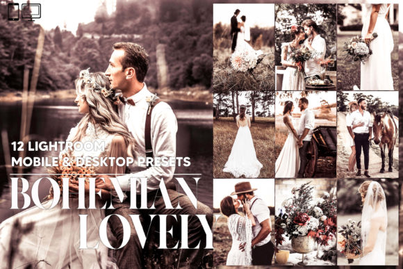 Download 12 Bohemian Lovely Lightroom Presets - Lightroom Collection