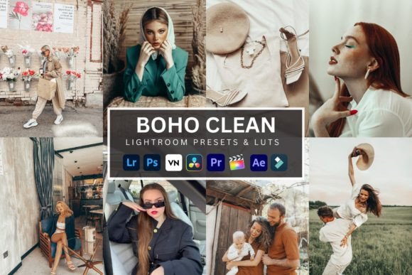Download Boho Clean Lightroom Presets &amp; Luts - Lightroom Collection