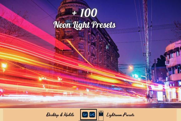 Download 100+ Neon Light Lightroom Presets Bundle - Lightroom Collection