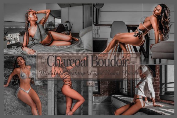 Download 12 Charcoal Boudoir Lightroom Presets - Lightroom Collection