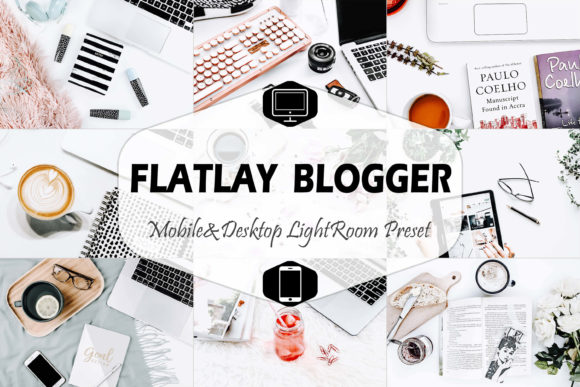 Download 17 Flatlay Blogger Lightroom Presets - Lightroom Collection