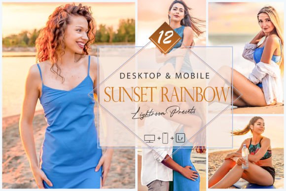 Download 12 Sunset Rainbow Lightroom Presets - Lightroom Collection