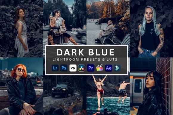 Download Dark Blue Lightroom Presets &amp; Luts - Lightroom Collection