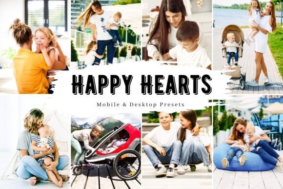 Download 10 Happy Hearts Family Lightroom Presets - Lightroom Collection